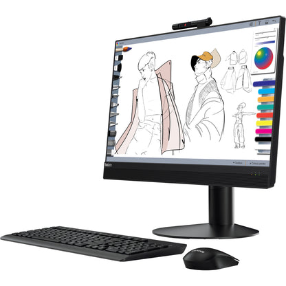 Ordinateur tout-en-un Lenovo ThinkCentre M920z 10S60042US - Intel Core i5 9e génération i5-9400 2,90 GHz - 8 Go RAM DDR4 SDRAM - 256 Go SSD - 23,8" Full HD 1920 x 1080 - Bureau - Professionnel Noir 10S60042US