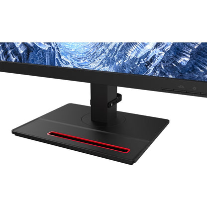 Lenovo ThinkVision T24h-20 24" Class QHD LCD Monitor - 16:9 - Raven Black 61F0GAR1US