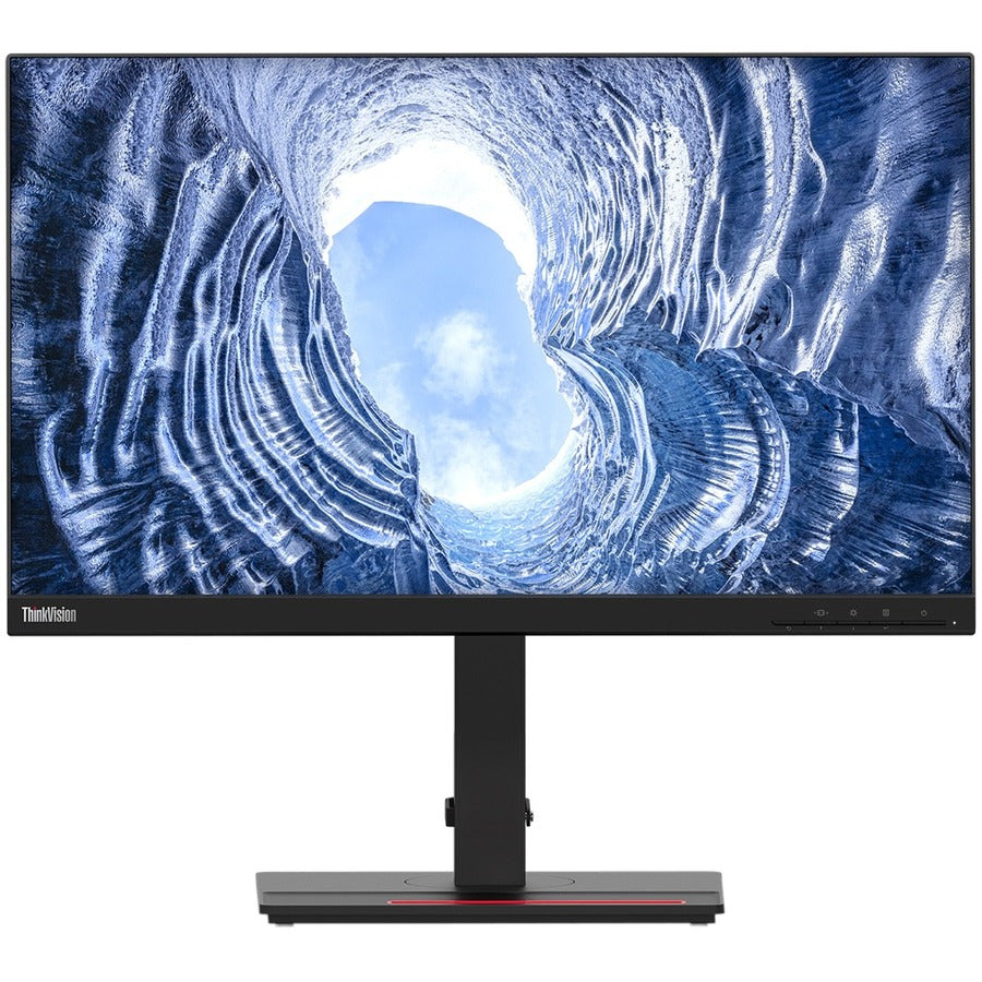 Lenovo ThinkVision T24h-20 24" Class QHD LCD Monitor - 16:9 - Raven Black 61F0GAR1US