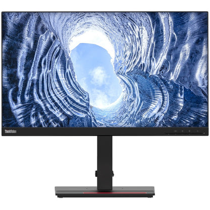 Lenovo ThinkVision T24h-20 24" Class QHD LCD Monitor - 16:9 - Raven Black 61F0GAR1US