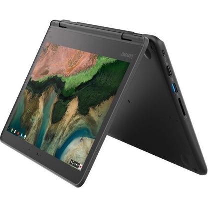 Lenovo 300e Chromebook 2e génération 81MB006QUS Chromebook à écran tactile 11,6" - HD - 1366 x 768 - Intel Celeron N4120 Quad-core (4 cœurs) 1,10 GHz - 4 Go de RAM totale - 32 Go de mémoire flash - Noir 81MB006QUS