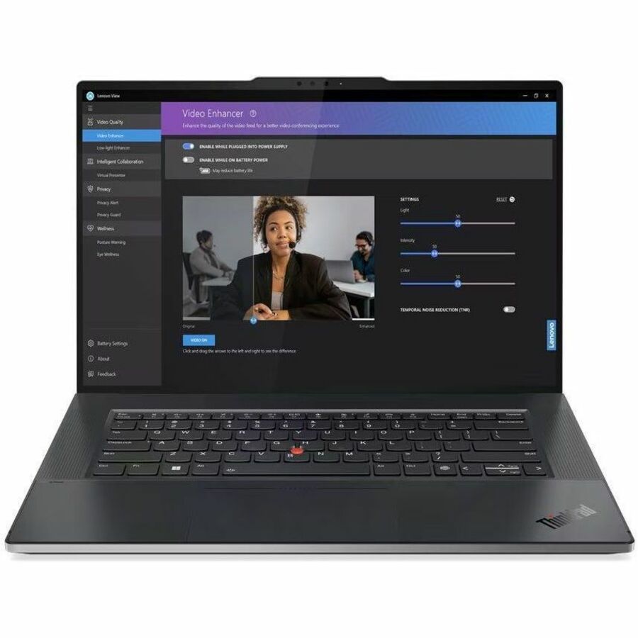 Ordinateur portable Lenovo ThinkPad 21JX0024US 16" - WUXGA - 1920 x 1200 - AMD Ryzen 5 PRO 7640HS Hexa-core (6 Core) 4.30 GHz - 16 Go de RAM totale - 16 Go de mémoire embarquée - 512 Go de SSD - Gris arctique, Noir 21JX0024US