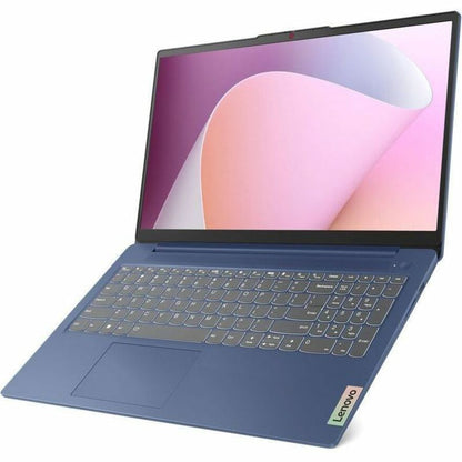 Ordinateur portable Lenovo IdeaPad Slim 3 15AMN8 82XQ008SCF 15,6" - Full HD - 1920 x 1080 - AMD Ryzen 5 7520U Quad-core (4 Core) 2,80 GHz - 8 Go de RAM totale - 8 Go de mémoire embarquée - SSD 512 Go - Bleu abysse 82XQ008SCF