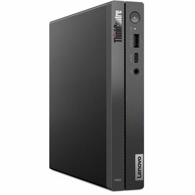 Ordinateur de bureau Lenovo ThinkCentre neo 50q Gen 4 12LN005XUS - Intel Core i5 13e génération i5-13420H Octa-core (8 cœurs) 2,10 GHz - 16 Go de RAM DDR4 SDRAM - 256 Go de SSD M.2 PCI Express NVMe 4.0 x4 - Minuscule - Noir 12LN005XUS