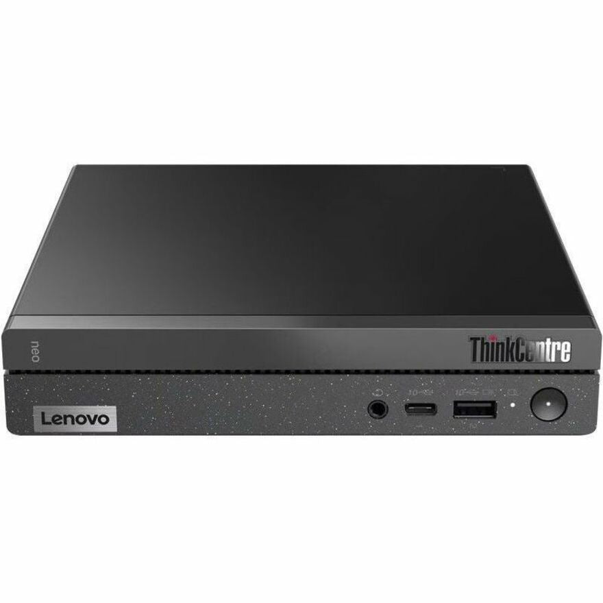 Ordinateur de bureau Lenovo ThinkCentre neo 50q Gen 4 12LN005XUS - Intel Core i5 13e génération i5-13420H Octa-core (8 cœurs) 2,10 GHz - 16 Go de RAM DDR4 SDRAM - 256 Go de SSD M.2 PCI Express NVMe 4.0 x4 - Minuscule - Noir 12LN005XUS