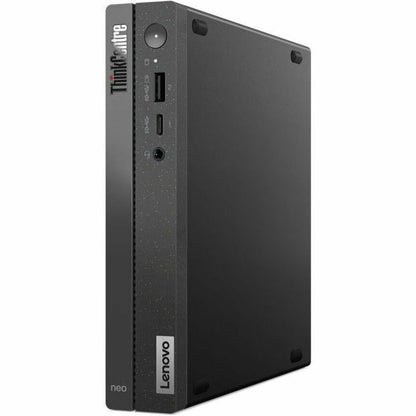 Ordinateur de bureau Lenovo ThinkCentre neo 50q Gen 4 12LN005XUS - Intel Core i5 13e génération i5-13420H Octa-core (8 cœurs) 2,10 GHz - 16 Go de RAM DDR4 SDRAM - 256 Go de SSD M.2 PCI Express NVMe 4.0 x4 - Minuscule - Noir 12LN005XUS