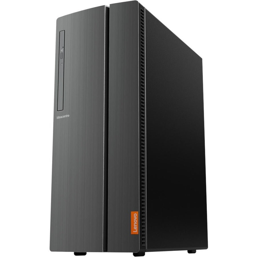 Ordinateur de bureau Lenovo IdeaCentre 510A-15IKL 90GV0000US - Intel Core i3 7e génération i3-7100 3,90 GHz - 4 Go RAM DDR4 SDRAM - Disque dur 1 To - Tour - Noir 90GV0000US