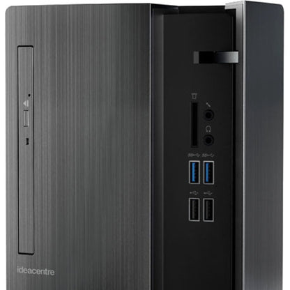 Ordinateur de bureau Lenovo IdeaCentre 510A-15IKL 90GV0000US - Intel Core i3 7e génération i3-7100 3,90 GHz - 4 Go RAM DDR4 SDRAM - Disque dur 1 To - Tour - Noir 90GV0000US