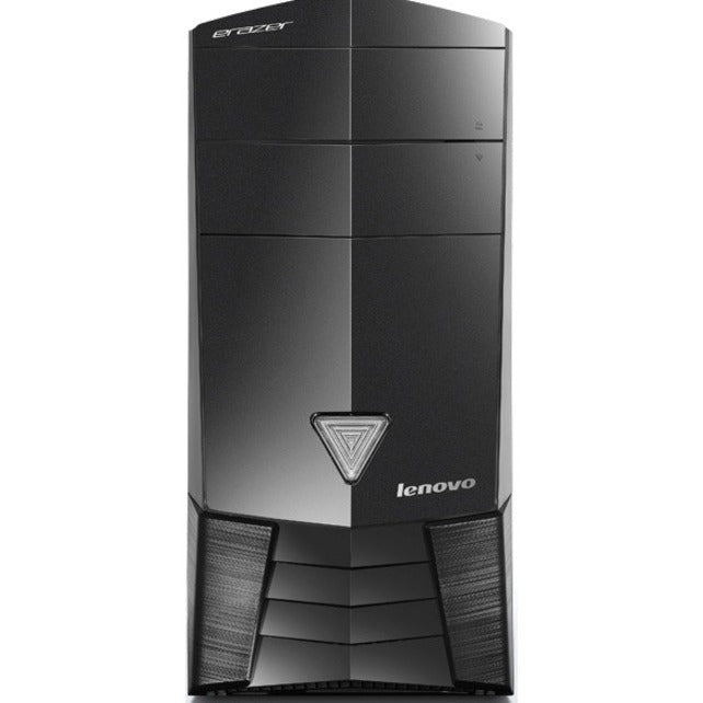 Ordinateur de bureau de jeu Lenovo ERAZER X315 90AY000HUS - AMD FX-Series FX-770K 3,50 GHz - 8 Go RAM DDR3 SDRAM - 1 To HDD - 128 Go SSD - Mini-tour - Noir 90AY000HUS