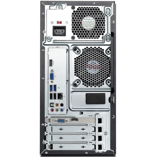 Ordinateur de bureau de jeu Lenovo ERAZER X315 90AY000HUS - AMD FX-Series FX-770K 3,50 GHz - 8 Go RAM DDR3 SDRAM - 1 To HDD - 128 Go SSD - Mini-tour - Noir 90AY000HUS