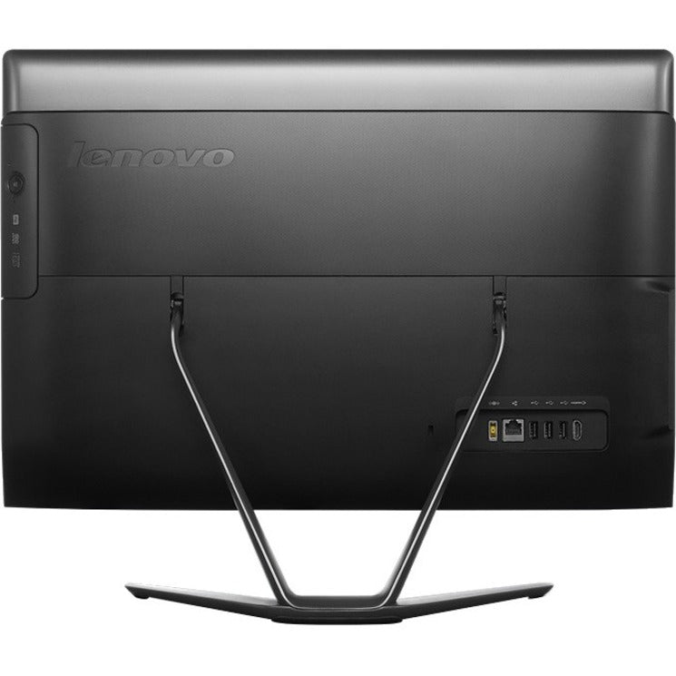 Ordinateur tout-en-un Lenovo C40 F0B400K5US - Intel Pentium 3825U 1,90 GHz - 4 Go RAM DDR3 SDRAM - Disque dur 500 Go - 21,5" Full HD 1920 x 1080 - Bureau - Noir, Gris F0B400K5US