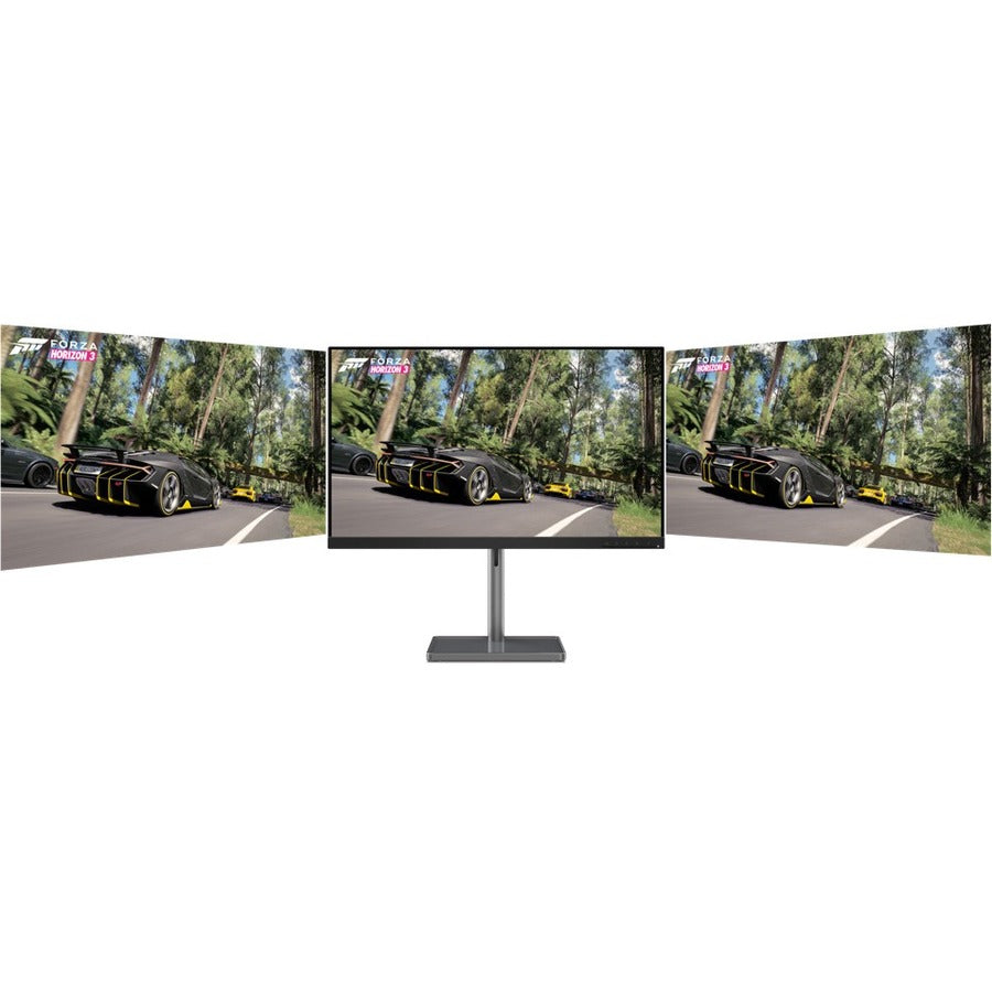 Moniteur LED UHD Lenovo L27m-30 27" avec webcam - 16:9 - Noir corbeau 66DEKAC2US