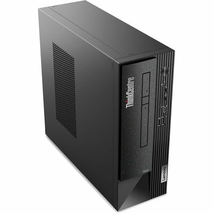 Ordinateur de bureau Lenovo ThinkCentre neo 50s Gen 4 12JF0004CA - Intel Core i3 13e génération i3-13100 Quad-core (4 cœurs) 3,40 GHz - 8 Go de RAM DDR4 SDRAM - 256 Go de SSD M.2 PCI Express NVMe 4.0 x4 - Petit facteur de forme - Noir 12JF0004CA