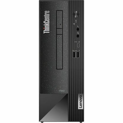 Ordinateur de bureau Lenovo ThinkCentre neo 50s Gen 4 12JF0004CA - Intel Core i3 13e génération i3-13100 Quad-core (4 cœurs) 3,40 GHz - 8 Go de RAM DDR4 SDRAM - 256 Go de SSD M.2 PCI Express NVMe 4.0 x4 - Petit facteur de forme - Noir 12JF0004CA