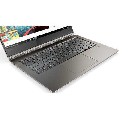 Ordinateur portable 2 en 1 Lenovo Yoga 920-13IKB 80Y70066US 13,9" à écran tactile - 3840 x 2160 - Intel Core i7 8e génération i7-8550U Quad-core (4 cœurs) 1,80 GHz - 16 Go de RAM totale - 1 To SSD - Bronze 80Y70066US