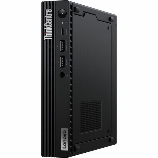 Ordinateur de bureau Lenovo ThinkCentre M90q Gen 3 11U50068CA - Intel Core i5 12e génération i5-12500 Hexa-core (6 cœurs) 3 GHz - 8 Go de RAM DDR5 SDRAM - 256 Go SSD M.2 PCI Express NVMe 4.0 x4 - Minuscule - Noir 11U50068CA