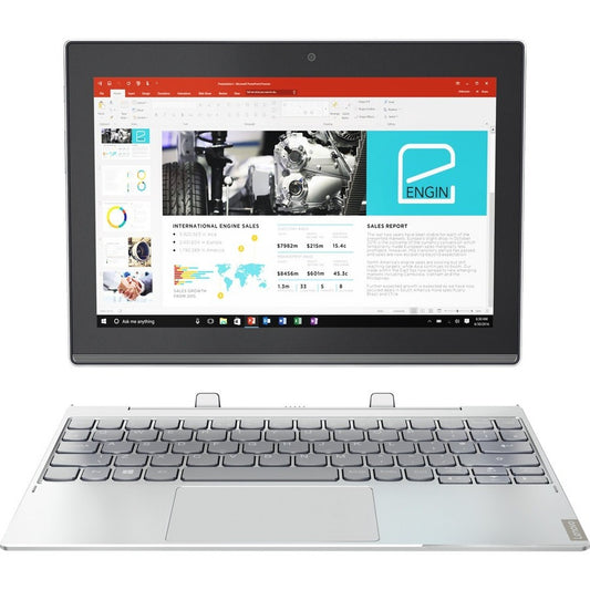 Ordinateur portable 2 en 1 détachable à écran tactile Lenovo IdeaPad Miix 320-10ICR 80XF00DRUS 10,1" - 1920 x 1080 - Intel Atom x5 x5-Z8350 Quad-core (4 cœurs) 1,44 GHz - 4 Go de RAM totale - 64 Go de mémoire flash 80XF00DRUS