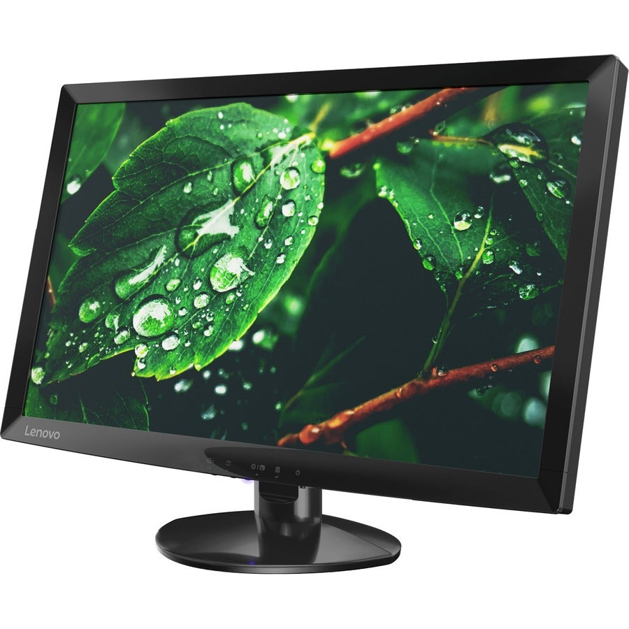 Moniteur LCD Full HD Lenovo D24-10 24 pouces - 16:9 - Noir corbeau 61D4KCR1US
