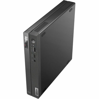 Ordinateur de bureau Lenovo ThinkCentre neo 50q Gen 4 12M2000QUX - Intel Core i3 12e génération i3-1215U Hexa-core (6 cœurs) - 8 Go de RAM DDR4 SDRAM - 256 Go SSD M.2 PCI Express NVMe 4.0 x4 - Minuscule - Noir 12M2000QUX