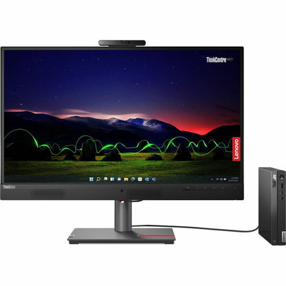 Ordinateur de bureau Lenovo ThinkCentre neo 50q Gen 4 12M2000QUX - Intel Core i3 12e génération i3-1215U Hexa-core (6 cœurs) - 8 Go de RAM DDR4 SDRAM - 256 Go SSD M.2 PCI Express NVMe 4.0 x4 - Minuscule - Noir 12M2000QUX