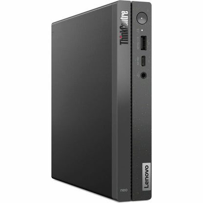 Ordinateur de bureau Lenovo ThinkCentre neo 50q Gen 4 12M2000QUX - Intel Core i3 12e génération i3-1215U Hexa-core (6 cœurs) - 8 Go de RAM DDR4 SDRAM - 256 Go SSD M.2 PCI Express NVMe 4.0 x4 - Minuscule - Noir 12M2000QUX