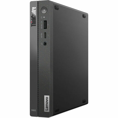 Ordinateur de bureau Lenovo ThinkCentre neo 50q Gen 4 12M2000QUX - Intel Core i3 12e génération i3-1215U Hexa-core (6 cœurs) - 8 Go de RAM DDR4 SDRAM - 256 Go SSD M.2 PCI Express NVMe 4.0 x4 - Minuscule - Noir 12M2000QUX