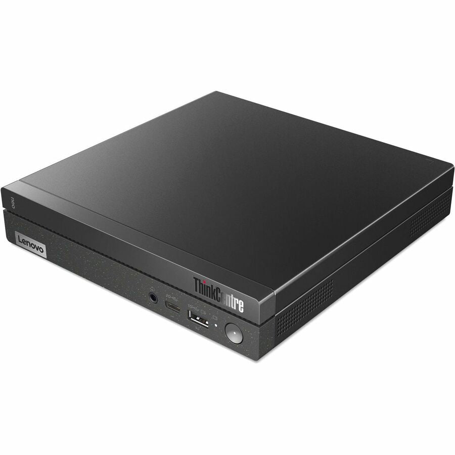 Ordinateur de bureau Lenovo ThinkCentre neo 50q Gen 4 12M2000QUX - Intel Core i3 12e génération i3-1215U Hexa-core (6 cœurs) - 8 Go de RAM DDR4 SDRAM - 256 Go SSD M.2 PCI Express NVMe 4.0 x4 - Minuscule - Noir 12M2000QUX