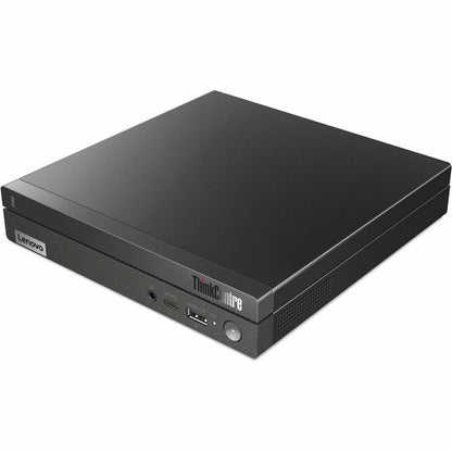 Ordinateur de bureau Lenovo ThinkCentre neo 50q Gen 4 12M2000QUX - Intel Core i3 12e génération i3-1215U Hexa-core (6 cœurs) - 8 Go de RAM DDR4 SDRAM - 256 Go SSD M.2 PCI Express NVMe 4.0 x4 - Minuscule - Noir 12M2000QUX