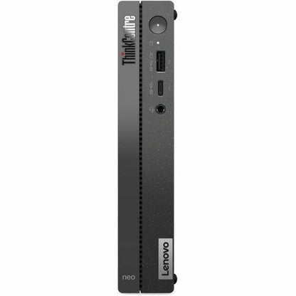 Ordinateur de bureau Lenovo ThinkCentre neo 50q Gen 4 12M2000MCF - Intel Core i3 12e génération i3-1215U Hexa-core (6 cœurs) - 16 Go de RAM DDR4 SDRAM - 256 Go de SSD M.2 PCI Express NVMe 4.0 x4 - Minuscule - Noir 12M2000MCF