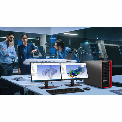 Lenovo ThinkStation P7 30F30016US Workstation - Intel Xeon Icosa-core (20 Core) w7-3445 2.60 GHz - 32 GB DDR5 SDRAM RAM - 512 GB SSD - Tower 30F30016US