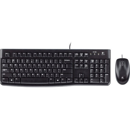 Lenovo Logitech Desktop MK120 - Keyboard and mouse set - USB - English 78004843