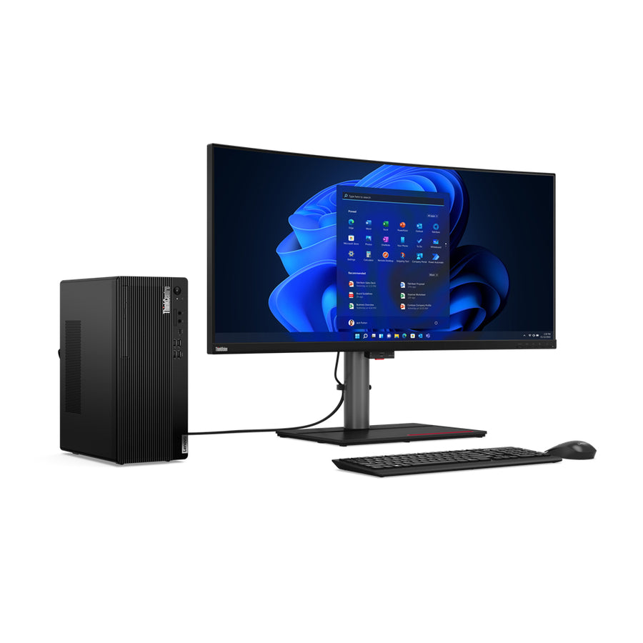 Ordinateur de bureau Lenovo ThinkCentre M80t Gen 3 11TE0014US - Intel Core i5 12e génération i5-12500 Hexa-core (6 cœurs) 3 GHz - 16 Go RAM DDR5 SDRAM - 1 To NVMe M.2 PCI Express PCI Express NVMe 4.0 x4 SSD - Tour - Noir 11TE0014US