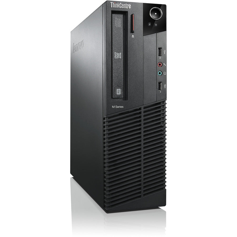 Ordinateur de bureau Lenovo ThinkCentre M92p 2988E1F - Intel Core i5 3e génération i5-3570 Quad-core (4 cœurs) 3,40 GHz - 4 Go de RAM DDR3 SDRAM - Disque dur 500 Go - Petit format - Noir professionnel 2988E1F