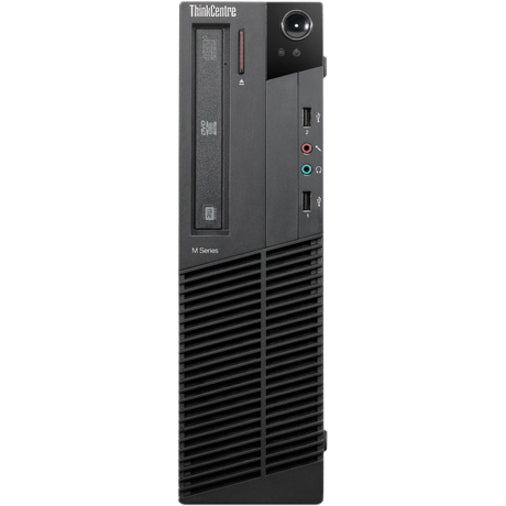 Ordinateur de bureau Lenovo ThinkCentre M92p 2988E1F - Intel Core i5 3e génération i5-3570 Quad-core (4 cœurs) 3,40 GHz - 4 Go de RAM DDR3 SDRAM - Disque dur 500 Go - Petit format - Noir professionnel 2988E1F