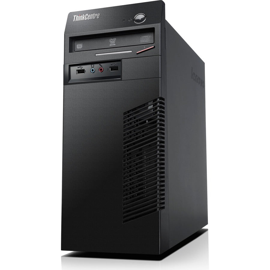 Ordinateur de bureau Lenovo ThinkCentre M79 10CN0000US - AMD A-Series A4-6300 Dual-core (2 Core) 3,70 GHz - 4 Go RAM DDR3 SDRAM - Disque dur 500 Go - Tour - Noir professionnel 10CN0000US