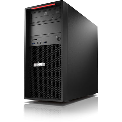 Lenovo ThinkStation P310 30AT000DUS Workstation - 1 x Intel Core i3 Dual-core (2 Core) i3-6100 6th Gen 3.70 GHz - 4 GB DDR4 SDRAM RAM - 1 TB HDD - Tower - Raven Black 30AT000DUS