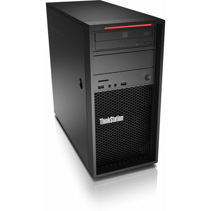 Lenovo ThinkStation P310 30AT000DUS Workstation - 1 x Intel Core i3 Dual-core (2 Core) i3-6100 6th Gen 3.70 GHz - 4 GB DDR4 SDRAM RAM - 1 TB HDD - Tower - Raven Black 30AT000DUS