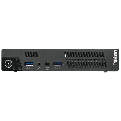 Ordinateur de bureau Lenovo ThinkCentre M92p 2121D5F - Intel Core i5 3e génération i5-3470T Dual-core (2 cœurs) 2,90 GHz - 4 Go de RAM DDR3 SDRAM - Disque dur 500 Go - Ultra petit - Business Noir 2121D5F