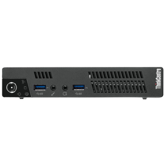 Ordinateur de bureau Lenovo ThinkCentre M92p 2121D5F - Intel Core i5 3e génération i5-3470T Dual-core (2 cœurs) 2,90 GHz - 4 Go de RAM DDR3 SDRAM - Disque dur 500 Go - Ultra petit - Business Noir 2121D5F