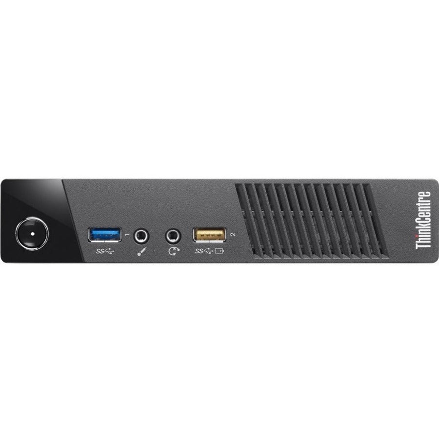 Ordinateur de bureau Lenovo ThinkCentre M73 10AY008CUS - Intel Core i5 i5-4590T Quad-core (4 cœurs) 2 GHz - 4 Go de RAM DDR3 SDRAM - Disque dur 500 Go - Minuscule - Noir professionnel 10AY008CUS