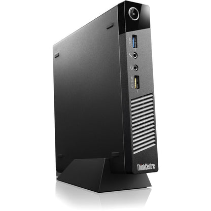 Ordinateur de bureau Lenovo ThinkCentre M73 10AY008CUS - Intel Core i5 i5-4590T Quad-core (4 cœurs) 2 GHz - 4 Go de RAM DDR3 SDRAM - Disque dur 500 Go - Minuscule - Noir professionnel 10AY008CUS