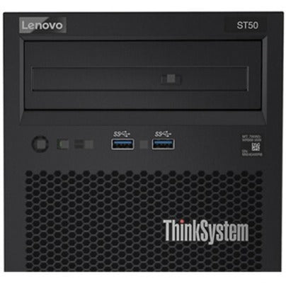Lenovo ThinkSystem ST50 7Y48A02MNA 4U Tower Server - 1 x Intel Xeon E-2224G 3.50 GHz - 8 GB RAM - Serial ATA/600 Controller 7Y48A02MNA