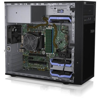 Lenovo ThinkSystem ST50 7Y48A02MNA 4U Tower Server - 1 x Intel Xeon E-2224G 3.50 GHz - 8 GB RAM - Serial ATA/600 Controller 7Y48A02MNA