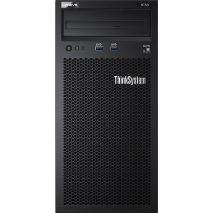 Lenovo ThinkSystem ST50 7Y48A02MNA 4U Tower Server - 1 x Intel Xeon E-2224G 3.50 GHz - 8 GB RAM - Serial ATA/600 Controller 7Y48A02MNA
