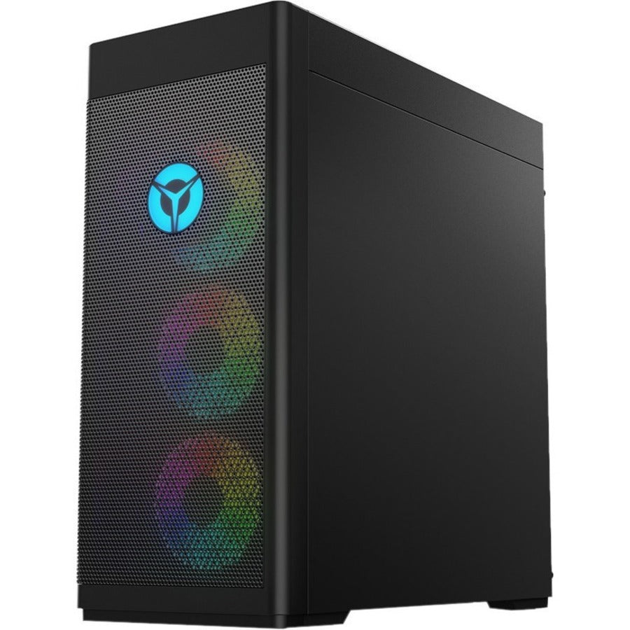 Ordinateur de bureau de jeu Lenovo Legion T7 34IAZ7 90S10008US - Intel Core i9 12e génération i9-12900K Hexadéca-core (16 cœurs) 3,20 GHz - 64 Go RAM DDR5 SDRAM - Disque dur 1 To - SSD M.2 PCI Express NVMe 4.0 x4 1 To - Tour - Noir 90S10008US