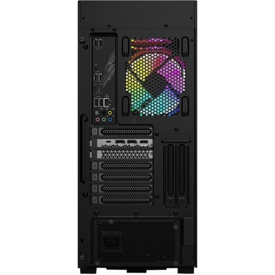Ordinateur de bureau de jeu Lenovo Legion T7 34IAZ7 90S10008US - Intel Core i9 12e génération i9-12900K Hexadéca-core (16 cœurs) 3,20 GHz - 64 Go RAM DDR5 SDRAM - Disque dur 1 To - SSD M.2 PCI Express NVMe 4.0 x4 1 To - Tour - Noir 90S10008US
