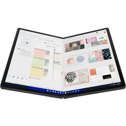 Tablette Lenovo ThinkPad X1 Fold - 16,3" QSXGA - Core i5 12e génération i5-1230U Deca-core (10 cœurs) 1 GHz - 16 Go RAM - 256 Go SSD - Windows 11 Pro 64 bits - Performance Noir 21ES000HUS