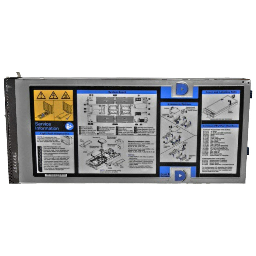 Serveur lame Lenovo PureFlex System x240 873762U - 1 x Intel Xeon E5-2670 v2 2,50 GHz - 8 Go de RAM - Serial ATA/600, contrôleur SAS 6 Gb/s 873762U