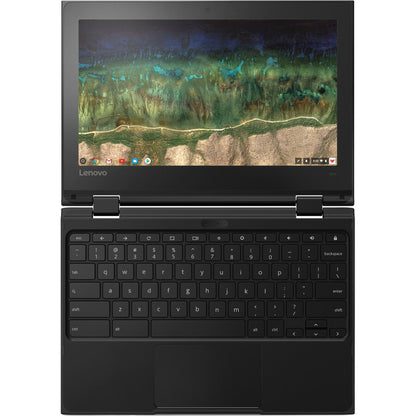 Lenovo 500e Chromebook 81ES000ACF Chromebook 2 en 1 tactile 11,6" - 1366 x 768 - Intel Celeron N3450 Quad-core (4 Core) 1,10 GHz - 4 Go de RAM totale - 32 Go de mémoire flash - Noir 81ES000ACF