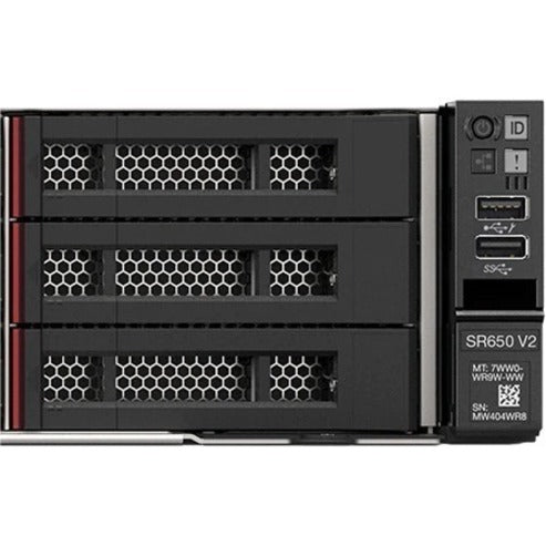 Lenovo ThinkSystem SR650 V2 7Z73A08JNA 2U Rack Server - 1 x Intel Xeon Gold 5320 2.20 GHz - 32 GB RAM - Serial ATA/600, 12Gb/s SAS Controller 7Z73A08JNA